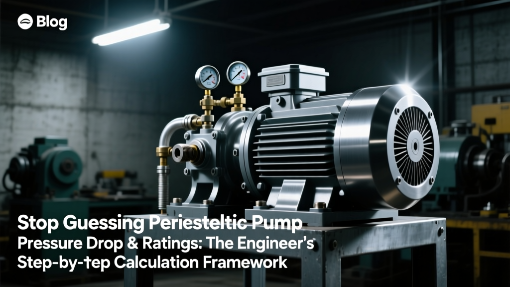 Peristaltic Pump Pressure Drop & Rating Calculator