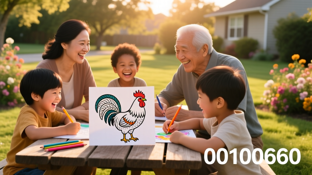 Rooster Coloring Pages: A Research-Backed Tool for Parent-Child Connection, Fine Motor Development, and Emotional Regulation