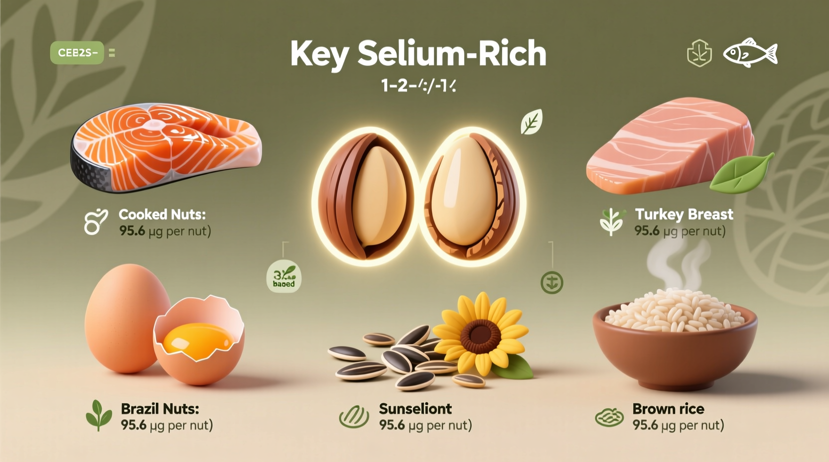 what foods are rich in selenium