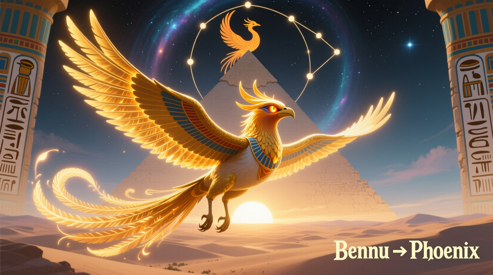 what bird did inspire the idea of the phoenix