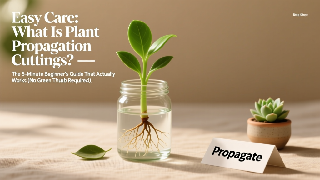 Plant Propagation Cuttings: Easy Beginner Guide
