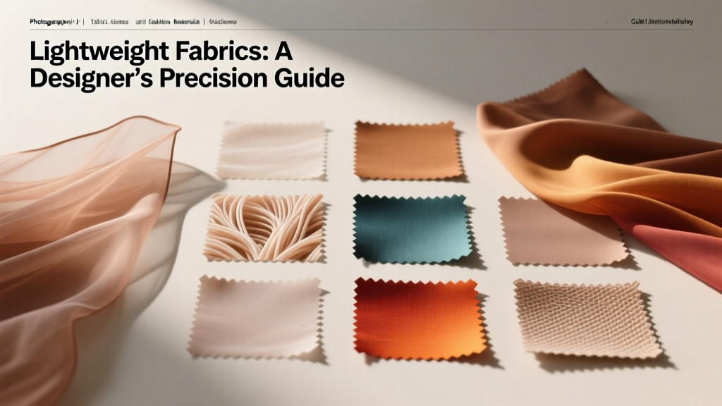 Lightweight Fabrics: A Designer’s Precision Guide