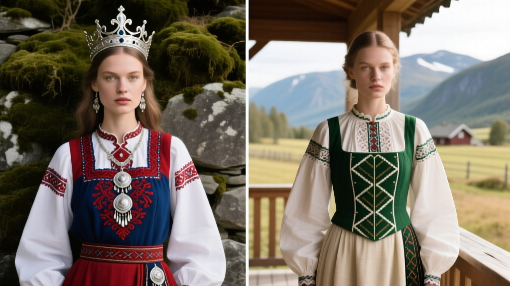 Authentic Norwegian Bunad vs Swedish Folkdräkt 2026