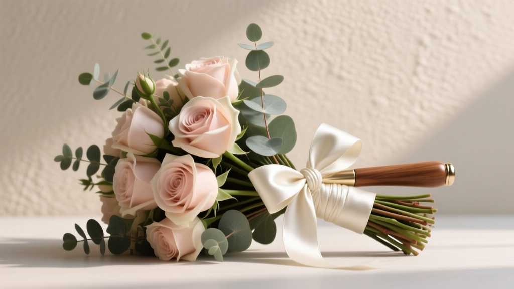 Wedding Bouquet Handle Wrapping Guide