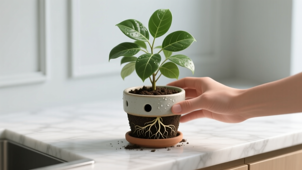 Indoor Plants in Pots Without Holes: Drainage Solutions