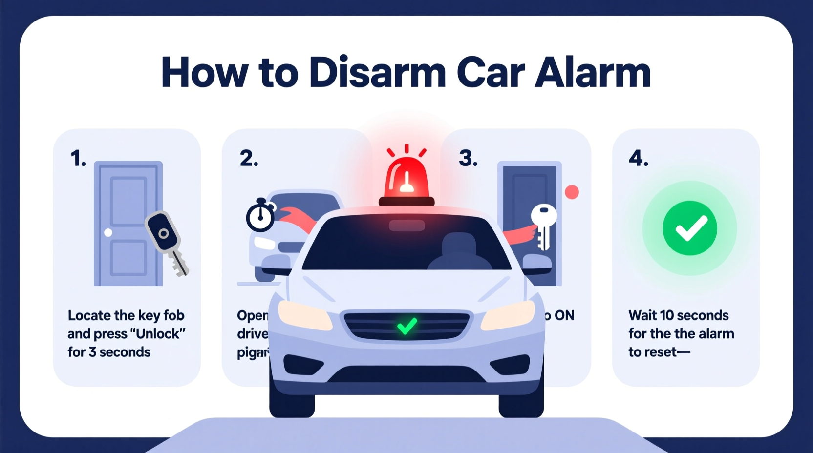 how to disarm car alarm