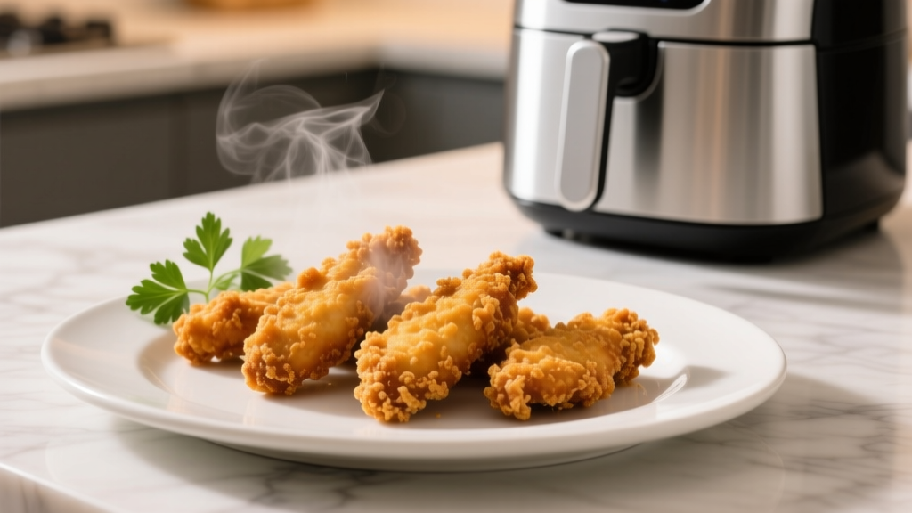 Crispy Keto Chicken Tenders in Air Fryer