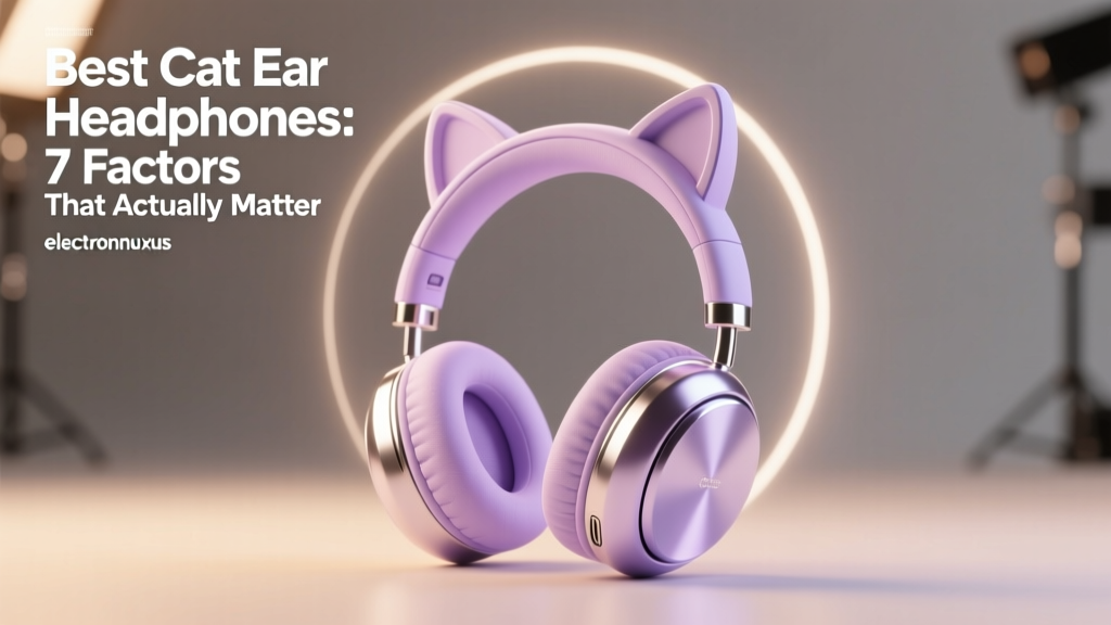 Best Cat Ear Headphones: 7 Factors That Actually Matter