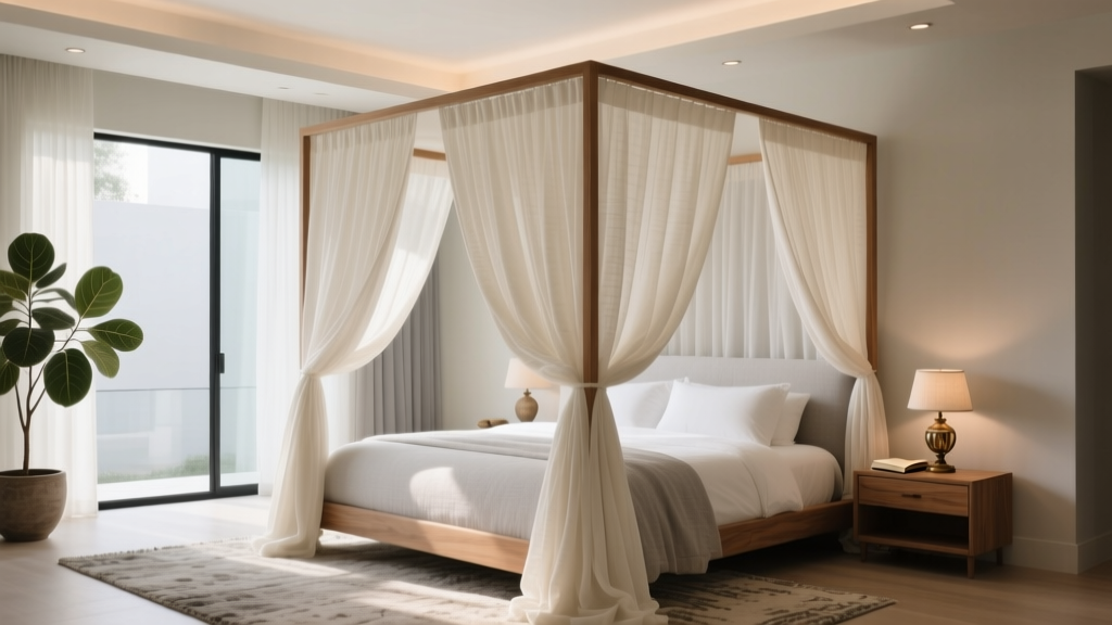Bedroom Canopy Draping Techniques - The Decor Mag