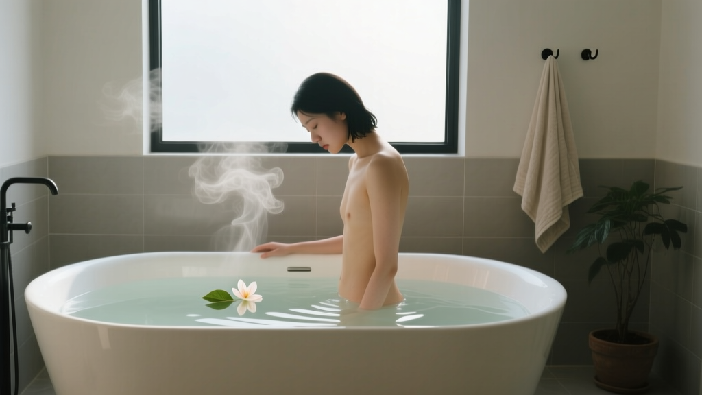 Bathing Feeling Vulnerability: Emotional Dream Meaning