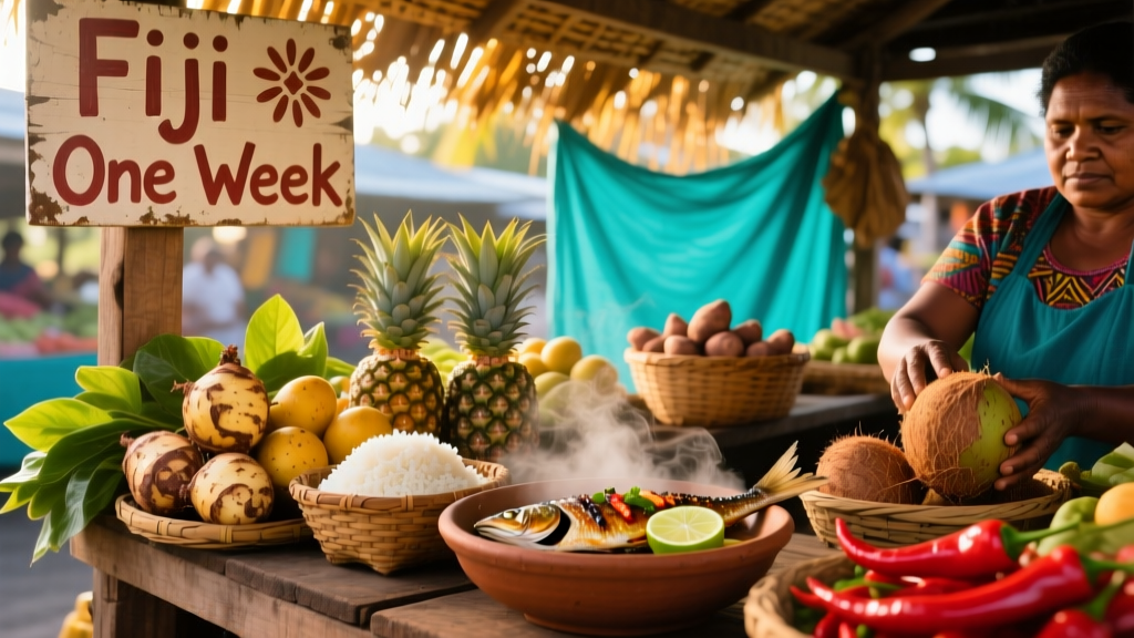 Fiji One Week: A Culinary & Cultural Immersion from Nadi to Yasawa Islands