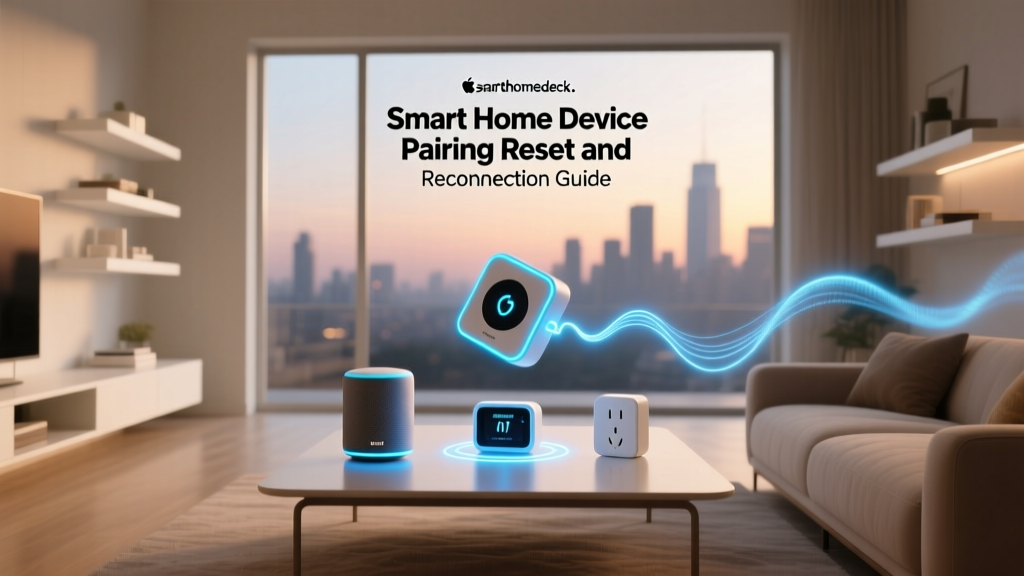 Smart Home Device Pairing Reset and Reconnection Guide