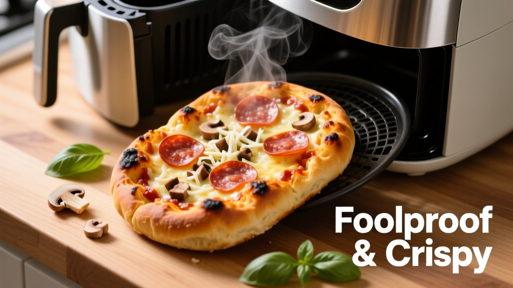 Frozen Pizza Bread in Air Fryer: Crispy, Golden & Foolproof