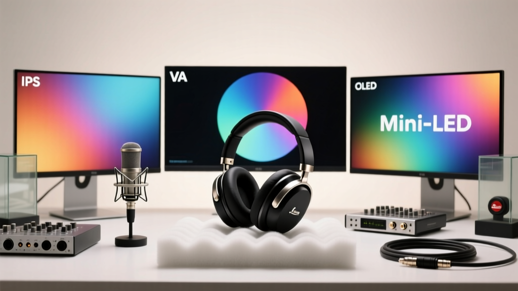 LED Monitor Panel IPS vs VA vs OLED vs Mini-LED: The Real-World Truth No Brand Tells You About Contrast, Burn-In, Viewing Angles, and HDR Performance in 2024