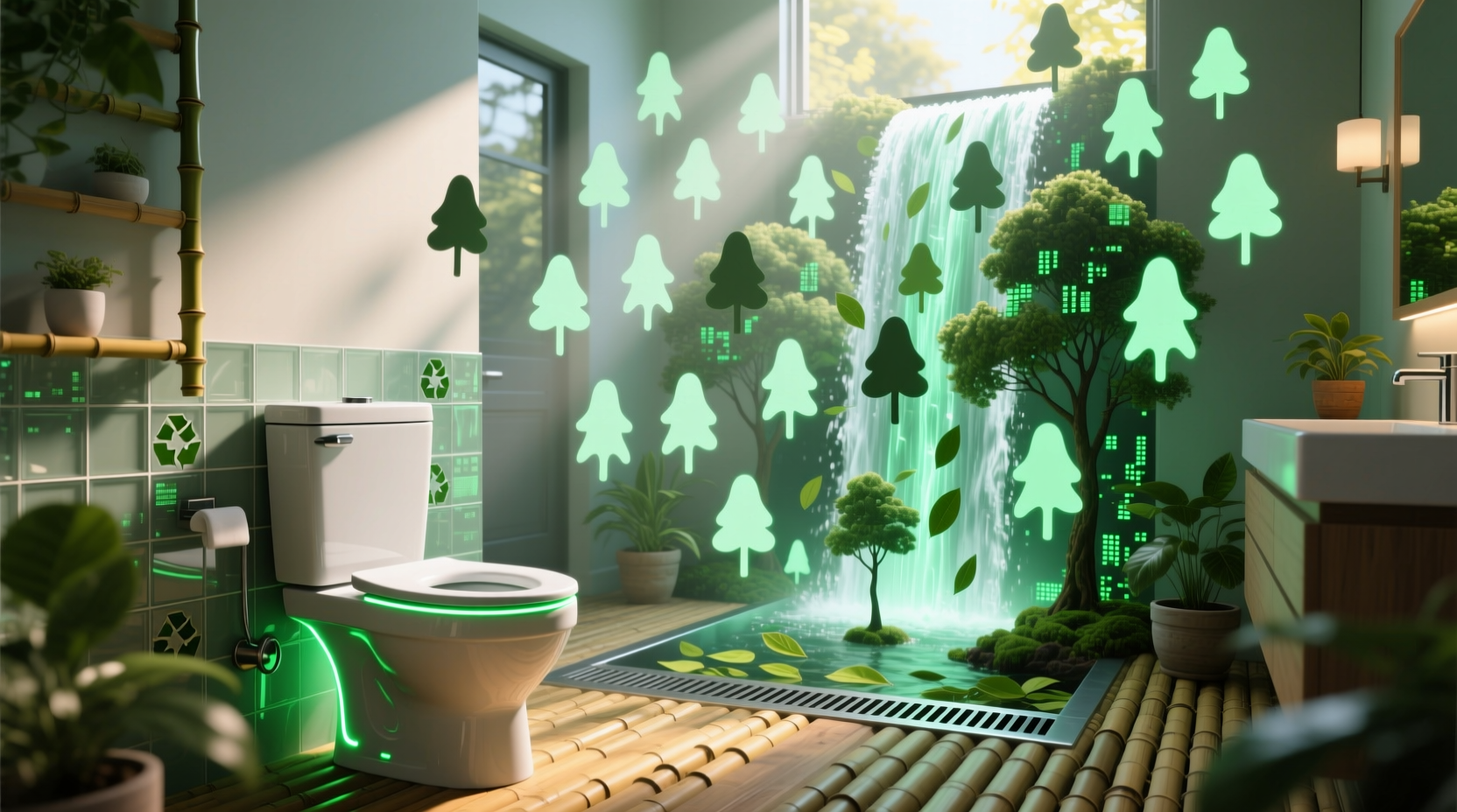 if americans used bidets it could save fifteen million trees