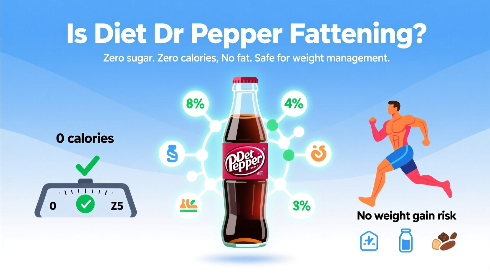 is diet dr pepper fattening