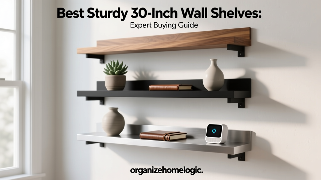 Best Sturdy 30-Inch Wall Shelves: Expert Buying Guide