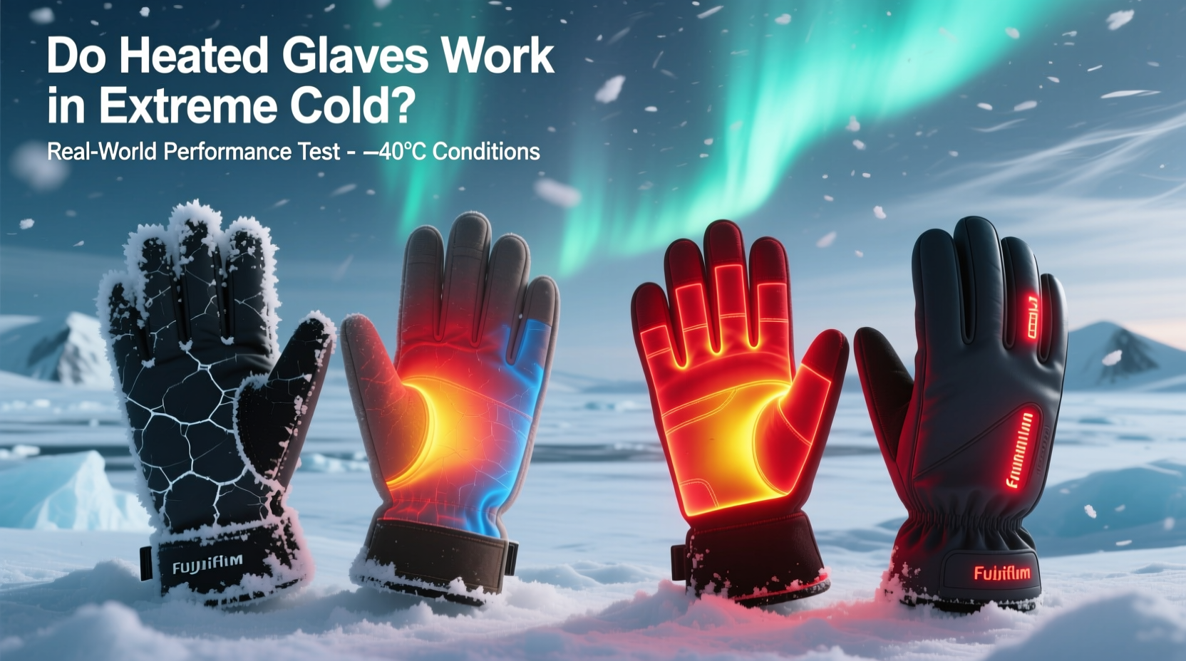 do heated gloves work in extreme cold or just barely help