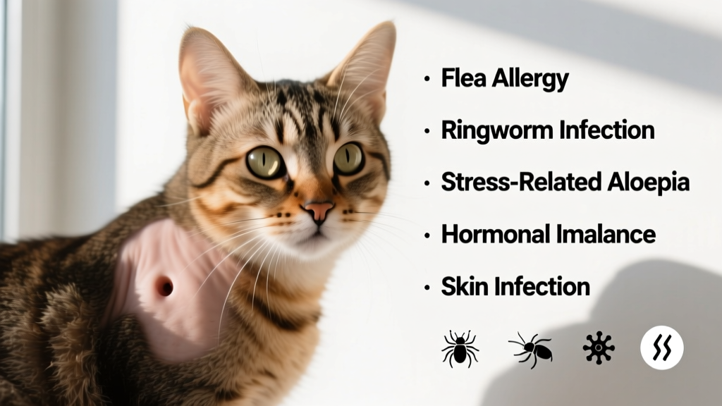 Why Does My Cat Have a Bald Spot? 5 Vet-Approved Possible Reasons
