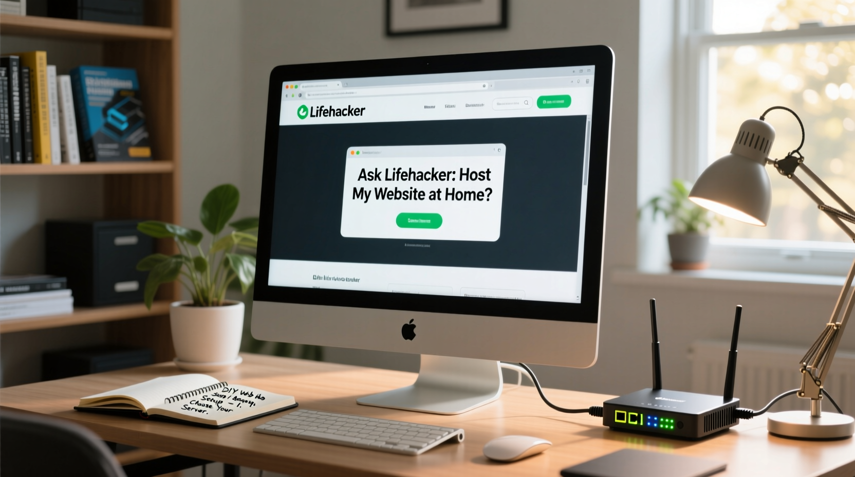 ask lifehacker host my web site at home