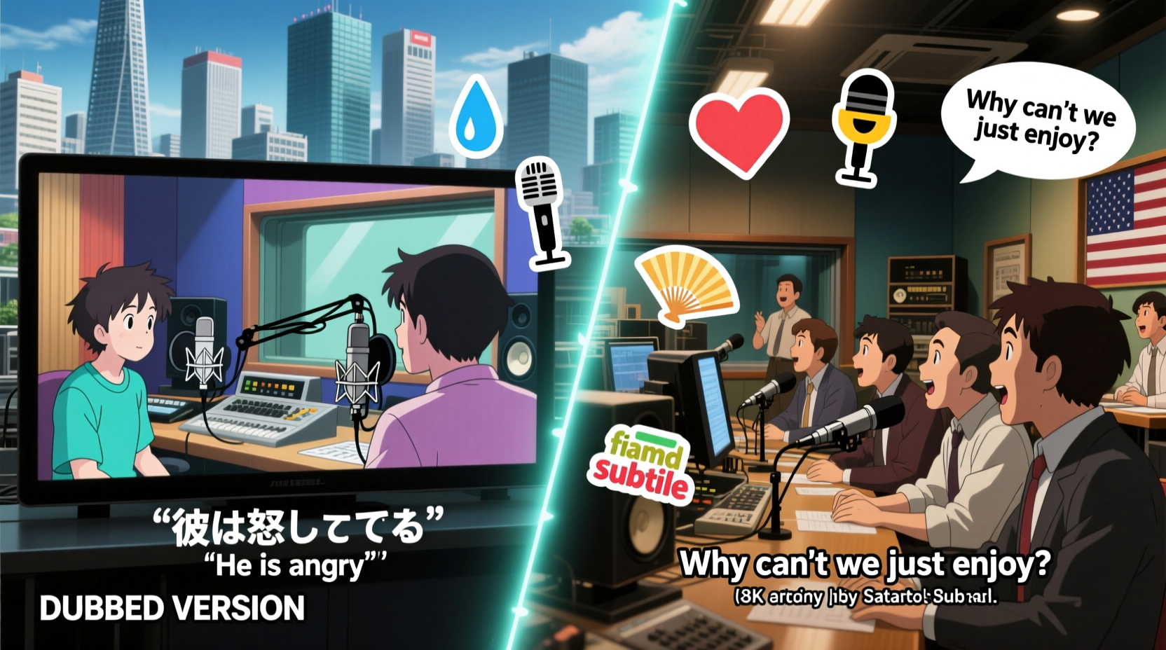 subbed vs dubbed anime why is the debate still so heated in the community