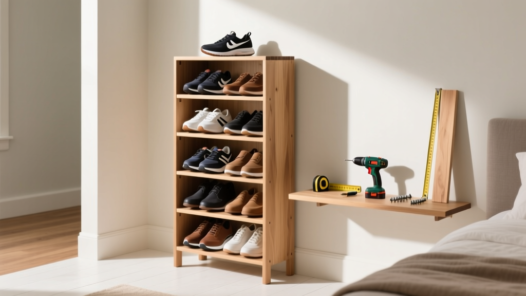 DIY Vertical Shoe Storage: Build It Step-by-Step