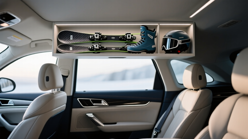 Ski Equipment Storage Upgrade | CarInteriorMix