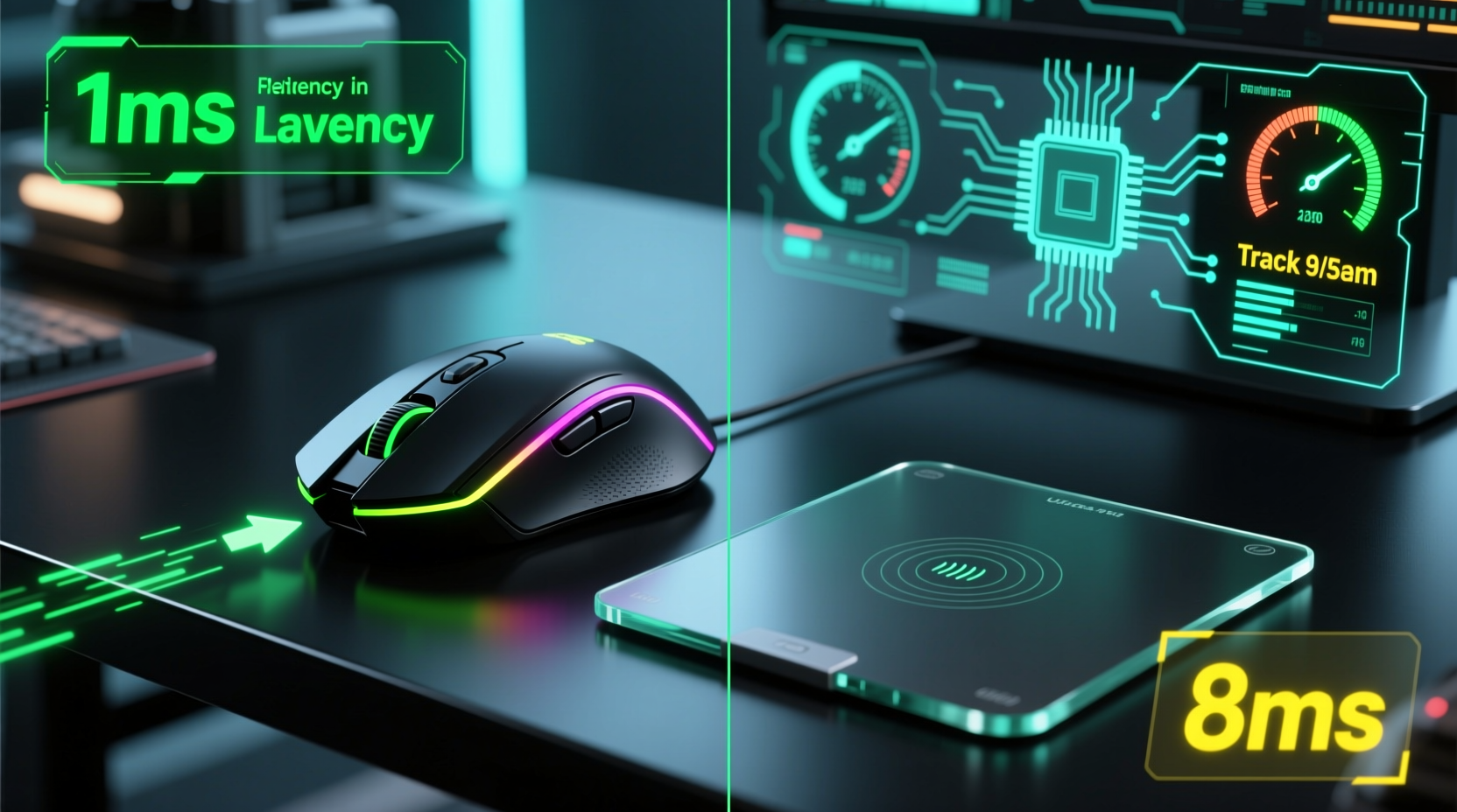 gaming mouse vs trackpad which gives faster response time for indie games