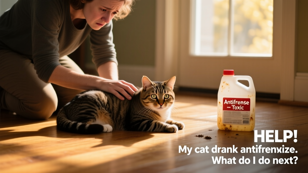 Help! I Think My Cat Drank Antifreeze. What Do I Do Next?
