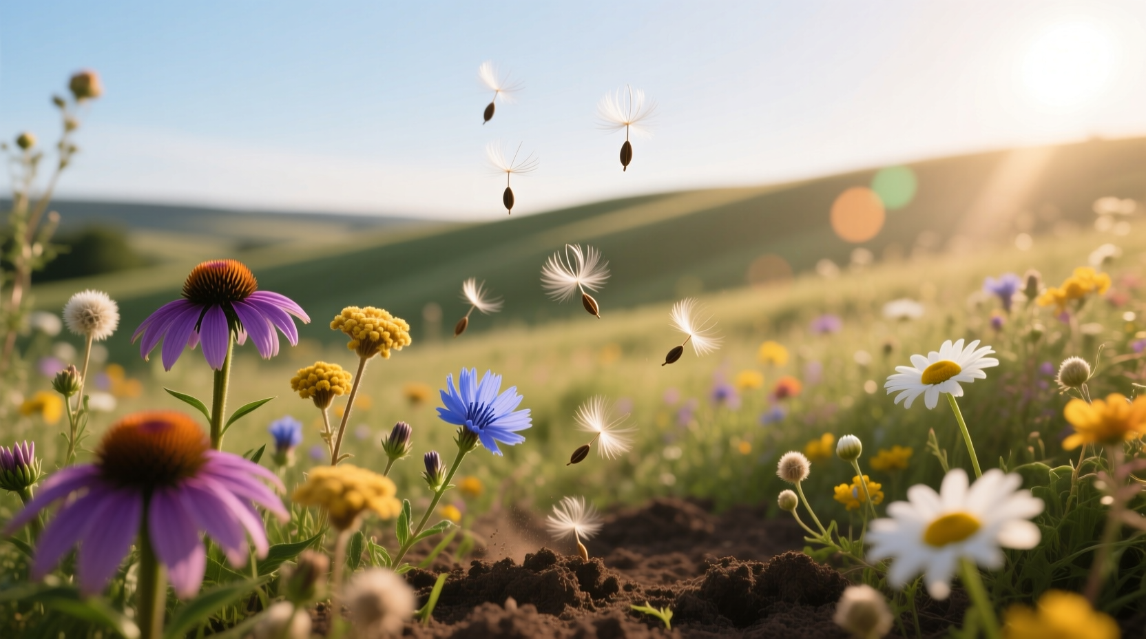 flowers that self seed