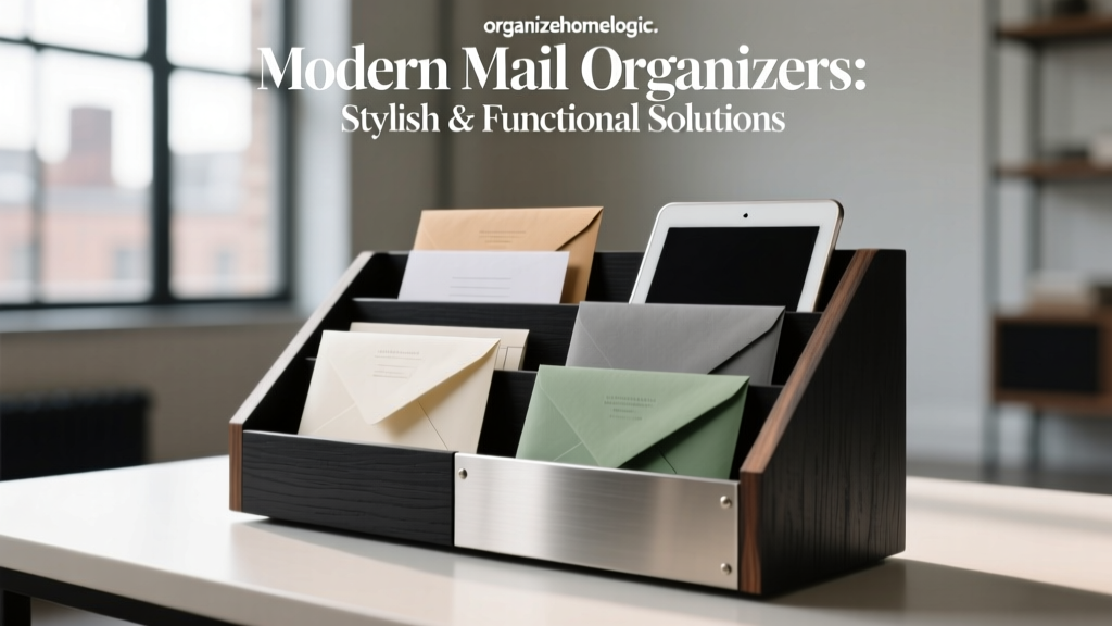 Modern Mail Organizers: Stylish & Functional Solutions