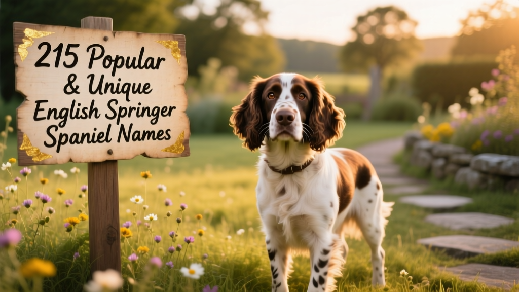 Petcare Hub_English Springer Spaniel Names