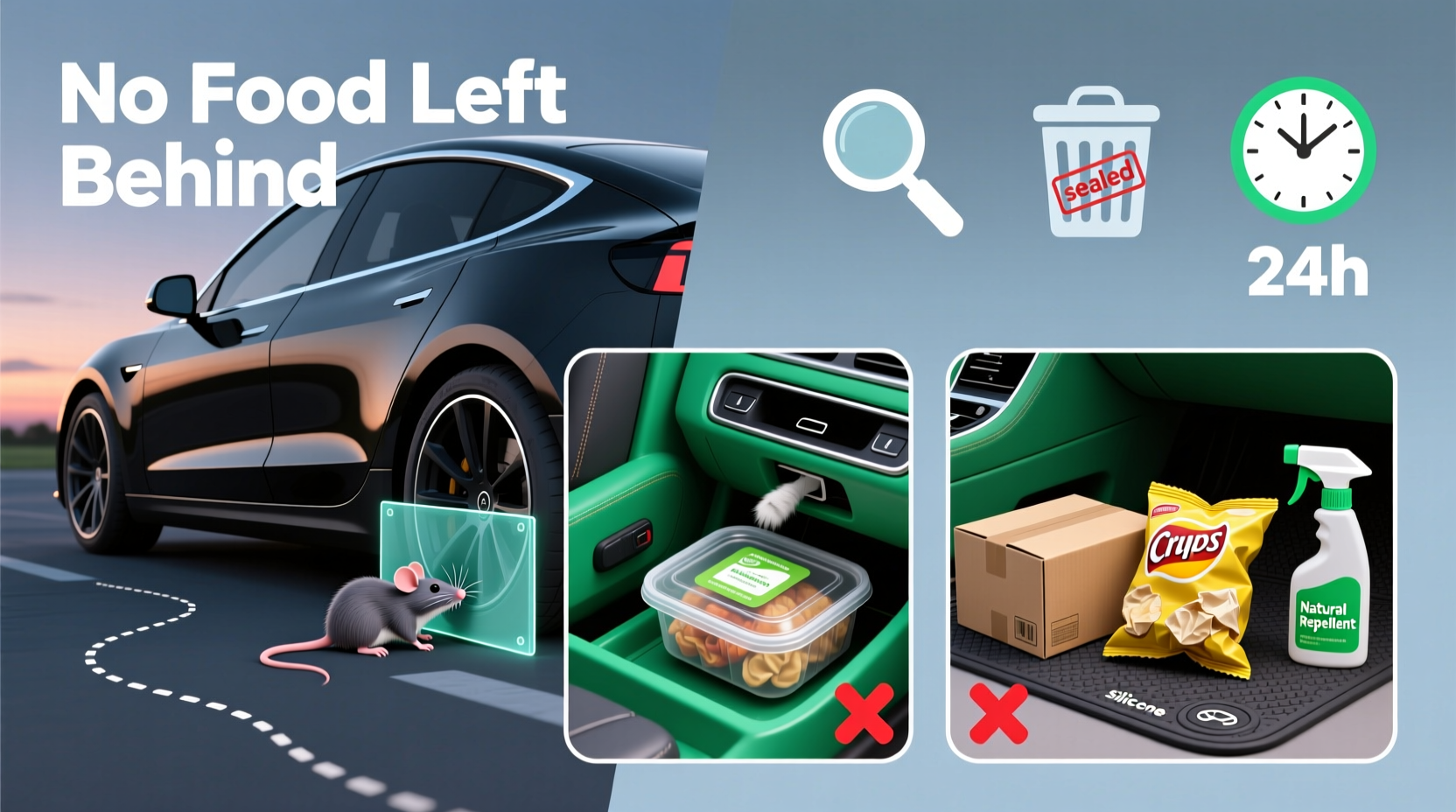 how can you keep mice out of your car