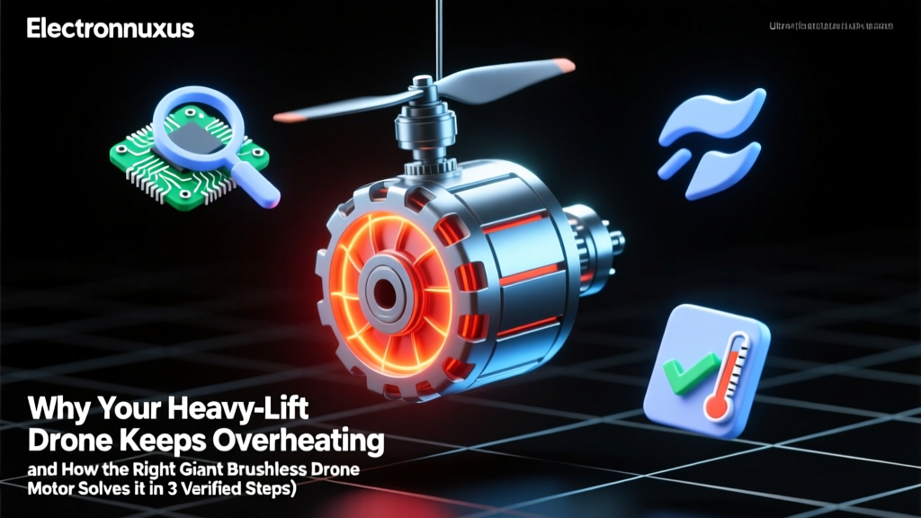 Why Your Heavy-Lift Drone Keeps Overheating (and How the Right Giant Brushless Drone Motor Solves It in 3 Verified Steps)