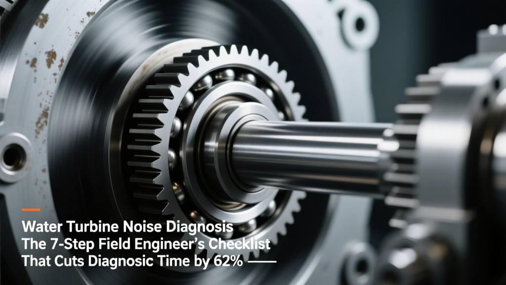 Water Turbine Noise Diagnosis: 7-Step Field Checklist