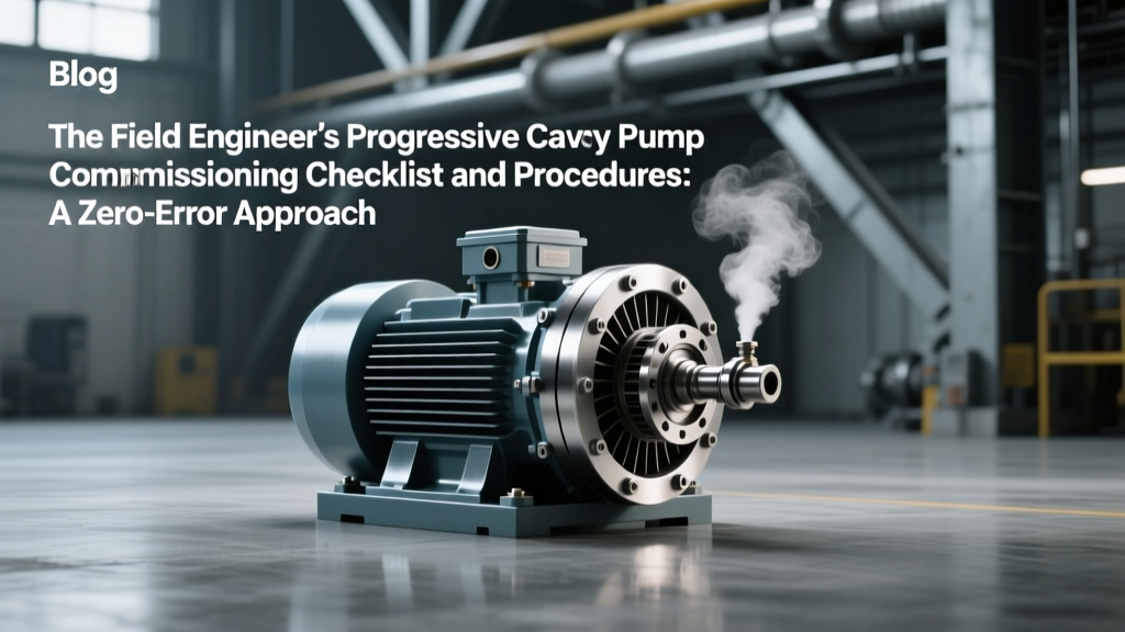 PCP Commissioning Checklist: Avoid Downtime & Damage
