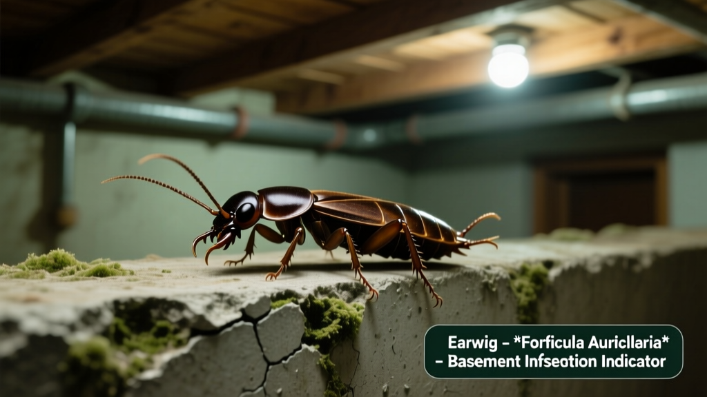 Earwigs in Basement: Identification and Control Guide