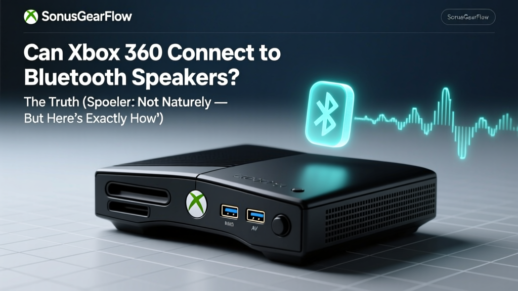Xbox 360 Bluetooth Speakers: How to Connect (2026)