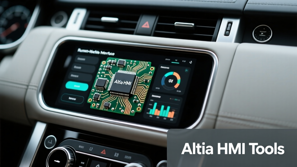 Altia HMI Tools in the Range Rover Digital Instrument Cluster: Architecture, Integration, and Real-World Validation