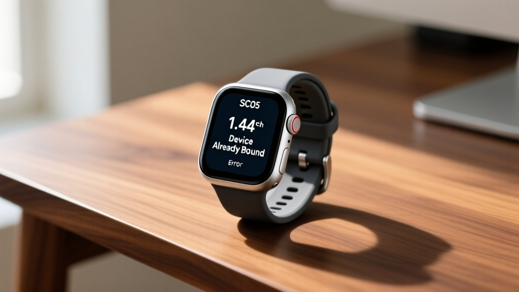 SC05 Smartwatch Reset Guide: Fix 'Device Bound' & Unpair Errors