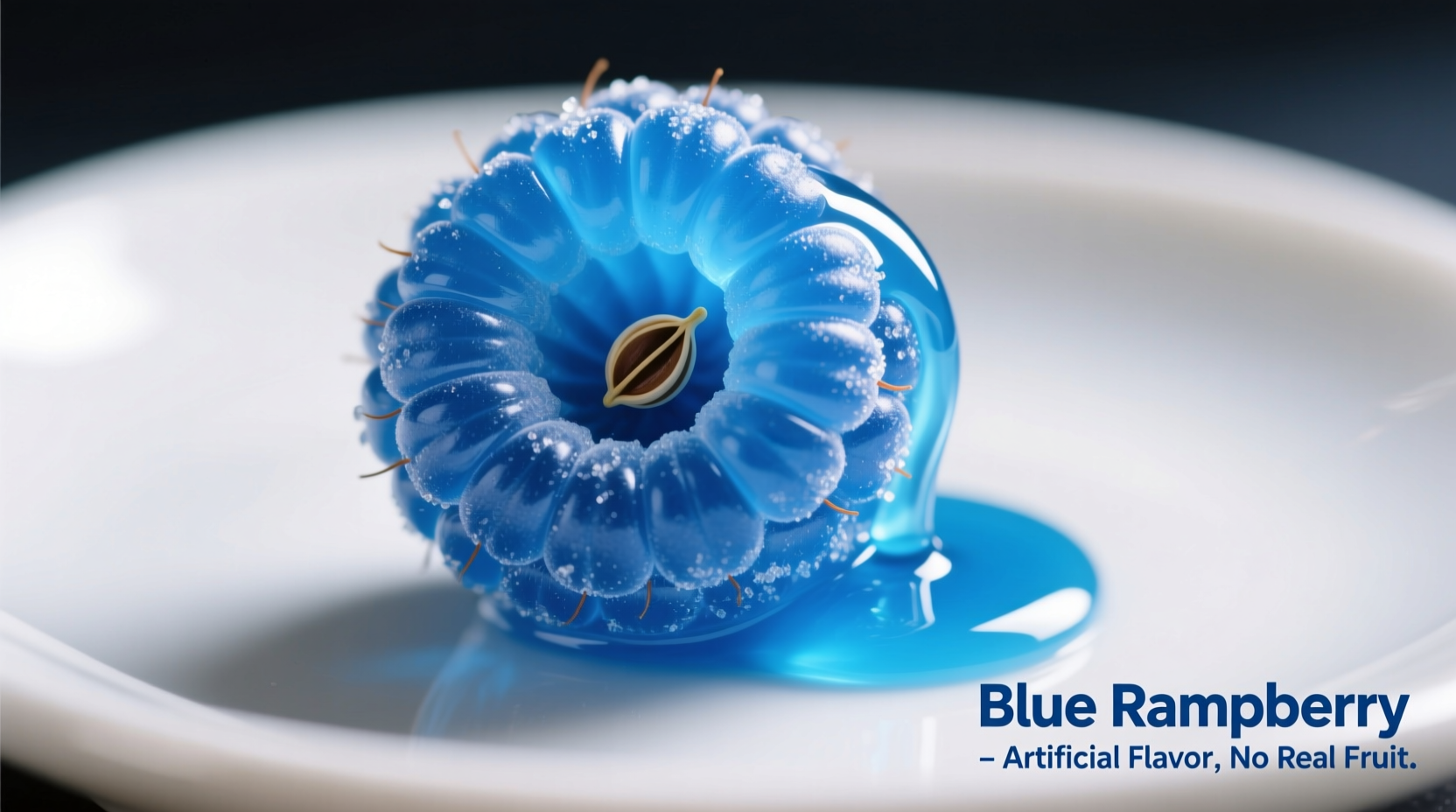 what flavor is blue raspberry