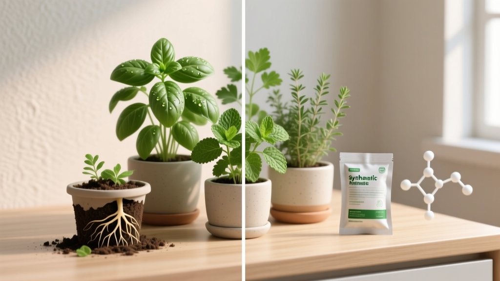 Best Fertilizer for Indoor Herbs: Organic vs Synthetic