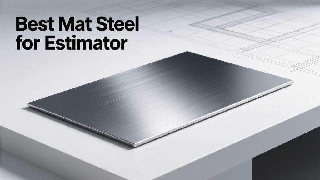 Best Mat Steel for Estimators: Material Specifications, Cost Benchmarks, and Real-World Yield Calculations