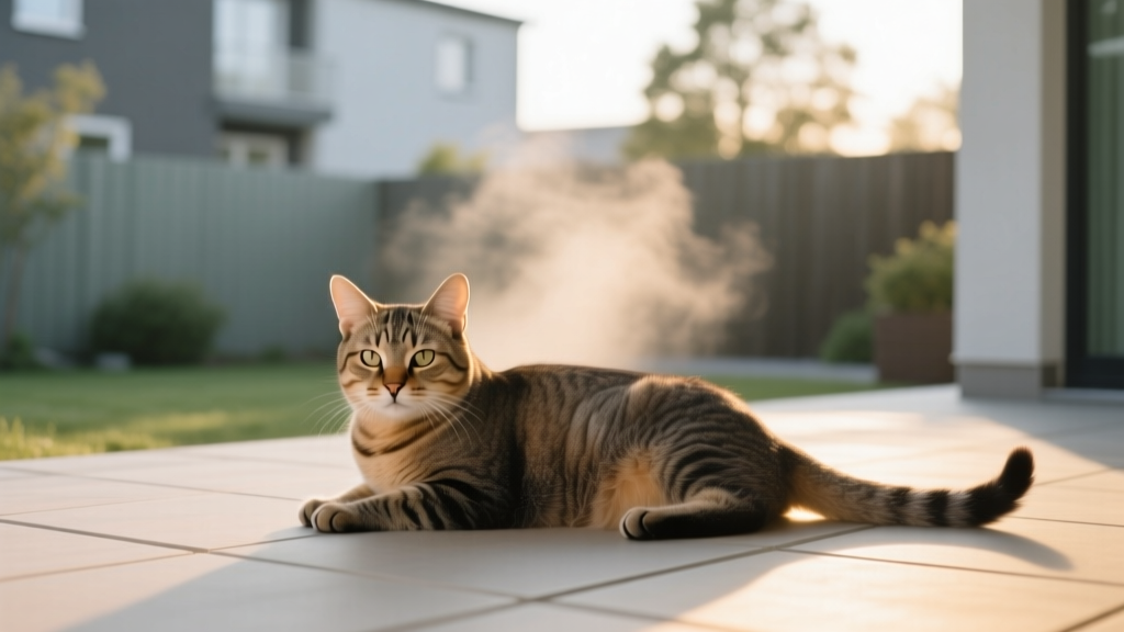 Can heat affect cats behavior? Yes