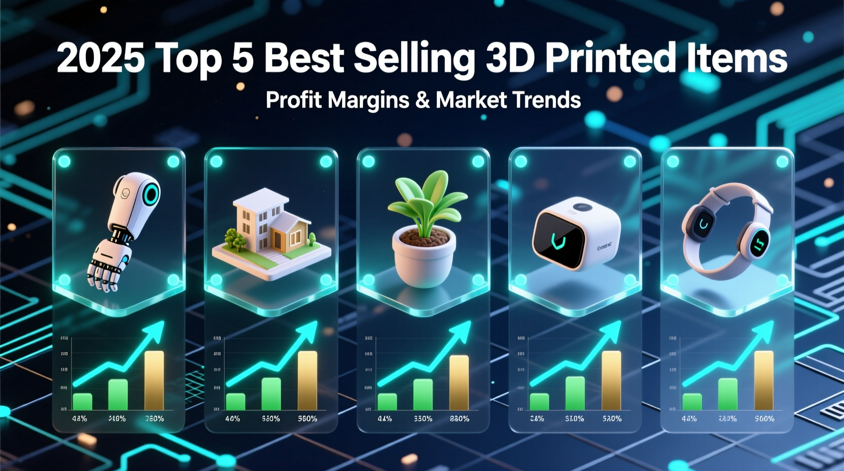 best selling 3d printed items