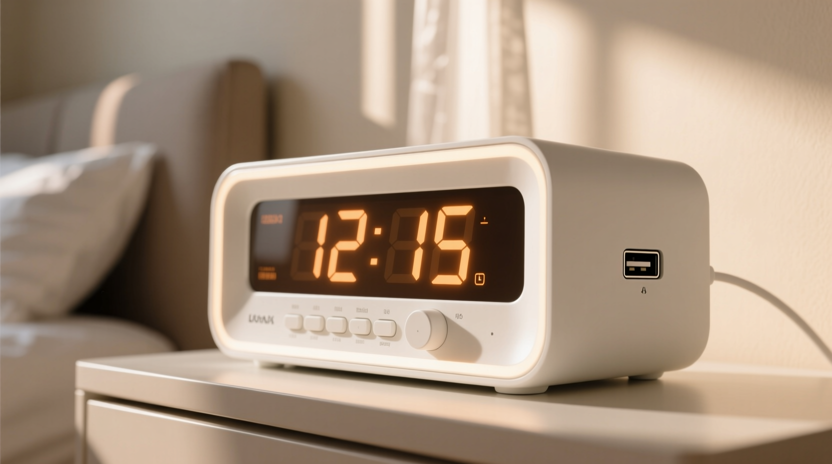 add a usb charging port to a clock radio