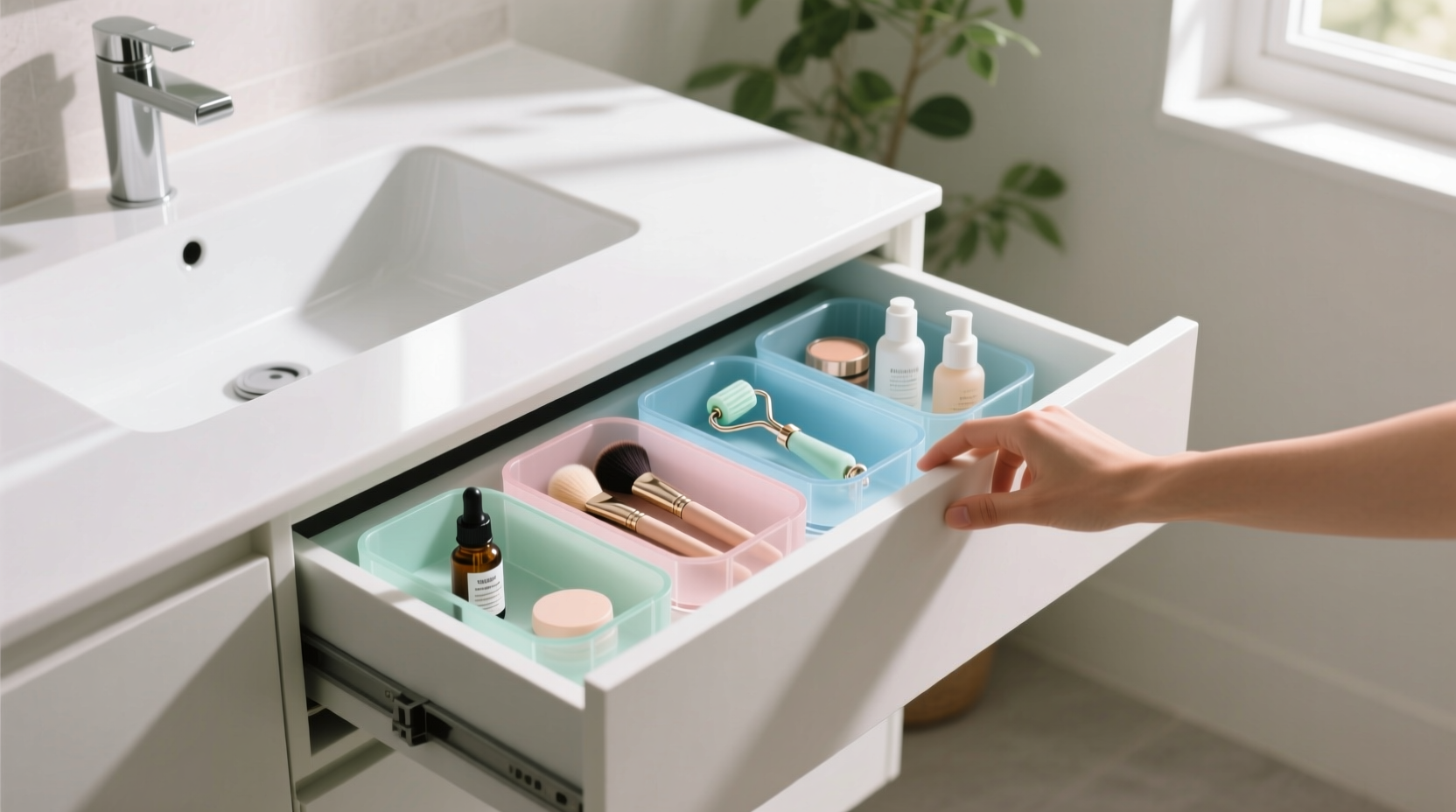 closet organization tips store rollers gua sha securely