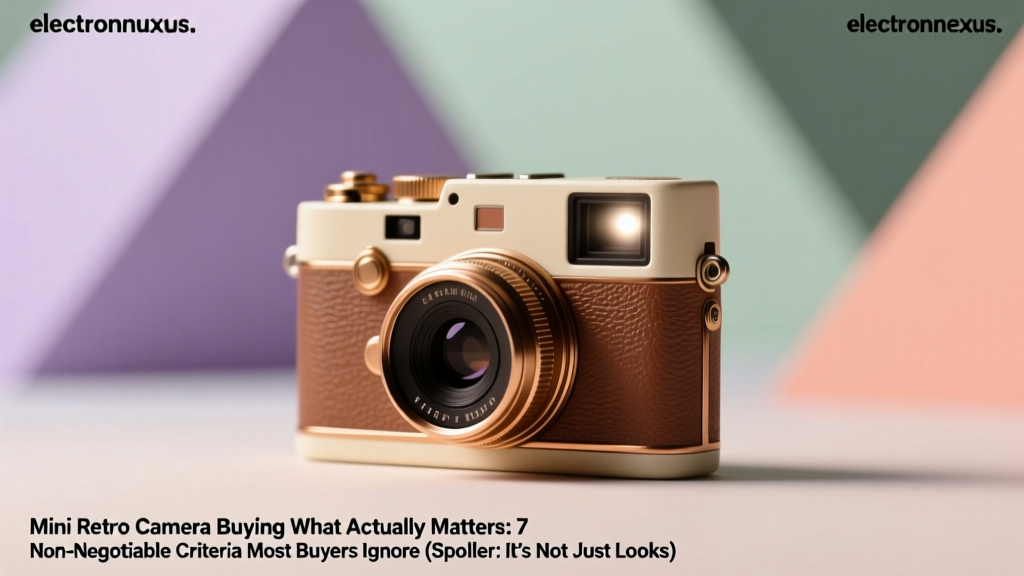 Mini Retro Camera Buying What Actually Matters: 7 Non-Negotiable Criteria Most Buyers Ignore (Spoiler: It’s Not Just Looks)