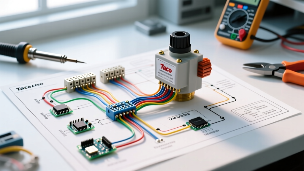 Installation Planning: Wiring Diagram for Taco Zone Valve Systems