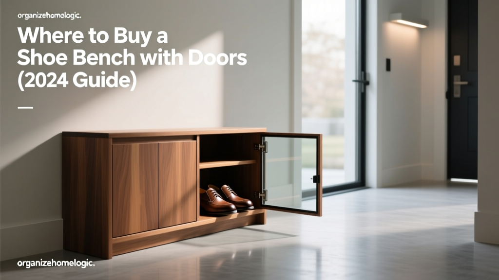 Where to Buy a Shoe Bench with Doors (2024 Guide)